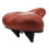 Gel-Padded Saddle Seat PU Leather Brown Detachable Tail 4