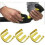 3Pcs Car Home Pressure Washer Replacement Accessories (Yellow) 4.2CM_x_4.2CM 1