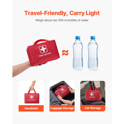 Erste-Hilfe-Set, 600D Nylontasche, 500 Teile 1