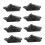 Tentzeilclips Zwart 50 stuks 4