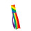 Manche à air décorative colorée avec longue queue (1 pièce) 2