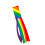 Manche à air décorative colorée avec longue queue (1 pièce) 4