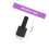 Oblate-Shape Nail Polish Bottle for Manicure 10Pcs Black Set 2