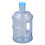 TINKSKY Reinstwasserflasche, tragbarer PC-Eimer mit Griff, 5 l 2
