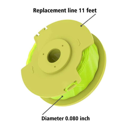 Fadentrimmerfaden kompatibel mit Ryobi ONE+ 9er-Pack 2