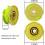 Fadentrimmerfaden kompatibel mit Ryobi ONE+ 9er-Pack 4