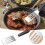 Conjunto de 4 mini espátulas de aço inoxidável para cozinhar e assar. 2