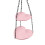 Double-Layer Outdoor Suspended Bird Feeder Pink 2
