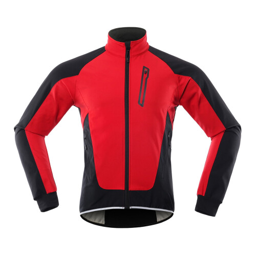 Heren fietsjas waterdicht winddicht thermisch fleece1 2