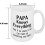 Κεραμική κούπα Papa Knows Everything – Λευκή, 16fl oz 2