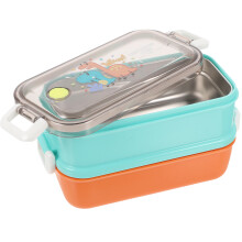 Cute Kids Bento Box Stainless Steel Lunch Box for School Picnic