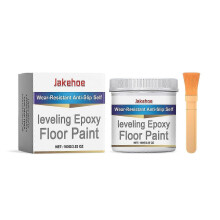 Durable Gray Floor Paint - Quick Drying, Wear-Resistant, Scratch-Resistant, Easy to Apply on Concrete, Wood & Metal - Matte or Gloss Finish for Heavy