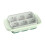 Silicone Ice Cube Tray with Lid 6-Compartment 1