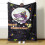 Hello Kitty Halloween Throw Blanket Soft Flannel 40x50 1