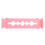 Bestekorganizer ladeverdeler roze plastic 1 stuk 1
