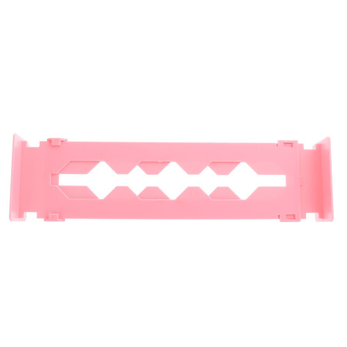 Bestekorganizer ladeverdeler roze plastic 1 stuk