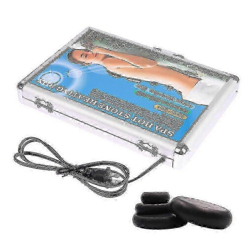 (Bamboo) 2025 Heating Box for Spa Massage Hot Stones 2