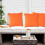 Housse de coussin d'extérieur imperméable 45 x 45 cm 2