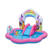 Inflatable Play Center - BESTWAY - 9103Y - 2.21x1.93x1.40 m - Fixed Slide - From 2 years old