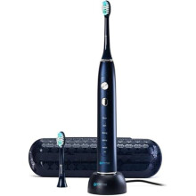 Spazzolino da denti sonico - OROMED - ORO-SONIC X PRO NERO - Ricaricabile - Testa intercambiabile - Nero