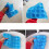 Non-Stick Silicone Muffin Pan 24 Cup Blue 2