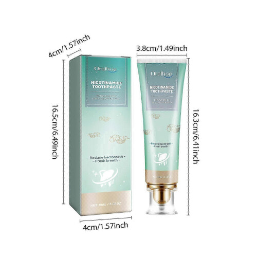 2025 Toothpaste White Toothpaste Fresh Breath Breat Removal Dazzling White Toothpaste 100g 2