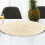 Round PVC Rattan Cup Mat 38cm 2