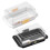 Butter Dish with Lid for Countertop Plastic Cheese-White 2