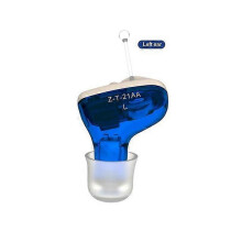 (left ear Blue) Hearing Aid Invisible Adjcomtable Wireless Hearing Aids Mini CIC Left/Right Ear Sound Amplifier For Adults Elderly Severe Loss
