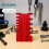 Multiple Size Bolt Thread Checker And Length Measuring Tool-Red 5