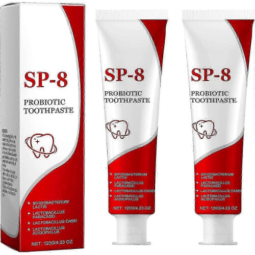 2pcs Probiotic Whitening Toothpaste, Fresh Breath, Deep Cleaning Care