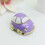 Emaille legering mini-auto-sieradendoos met opbergvak-roze 6