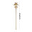 Accessoire de Costume de Baguette de Conte en-argent brillant 4