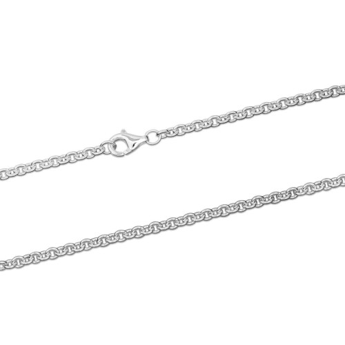 (20"/ 50cm, 3.0mm) 925 Sterling Silver Necklace Cable Chain 2