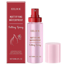(1pc) Powder-Melt Matte Setting Spray for All Skin Types, Long-Lasting, Sweatproof, Oil Control, Perfect for Weddings & Daily Use