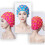 Cotton Pool Cap Headwear With Delicate Pearls Decorations-Blue 5
