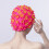 Cotton Pool Cap Headwear With Delicate Pearls Decorations-Blue 6