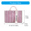 Comfortabele canvas tas schoudertas met magnetische sluiting-Wit 4