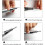 10Pcs Ceramic Nail Drill Bits Set Remove Acrylic Gel Cuticle Nail File Bit Tools 5