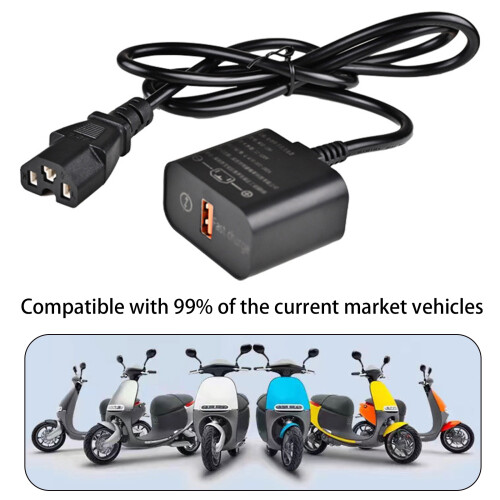 Le chargeur USB à vitesse rapide 18W pour scooter de vélo E 1