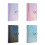 Waterproof PU Money Saving Book Cash Saving Notebook-pink 2