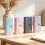 Waterproof PU Money Saving Book Cash Saving Notebook-pink 3