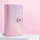 Waterproof PU Money Saving Book Cash Saving Notebook-pink 5