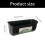 6Pcs Black ABS Poultry Bowl With Attachment ensembles For 3