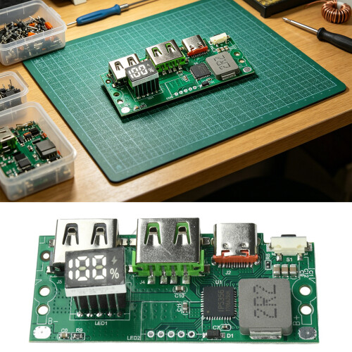 Module de charge rapide PD du rendement élevé 20W avec 1
