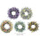 Realistic Artificial Floral Wreath 40X40Cm Spring-Styles  5 4