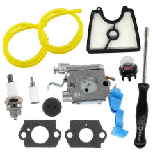 125B 125BV Blower Carburetor Kit for Husqvarna 581798001 590460102 Carb 125BX 125BVX Blower Carb w/ Air Filter Spark Plug hwy