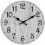 10 Inch Silent Wooden Wall Clock – Rustic Grey MDF 1