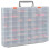 48 Grids Plastic Organizer Box with Adjustable Dividers,Transparent 1