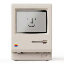 Maclock Retro Alarm Clock for Students Desktop Decor Wake Up Artifact